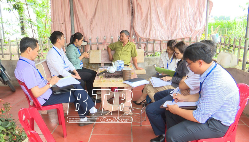Đông hưng- thái bình: hoàn thành thu thập thông tin điều tra dân số và nhà ở giữa kỳ năm 2024